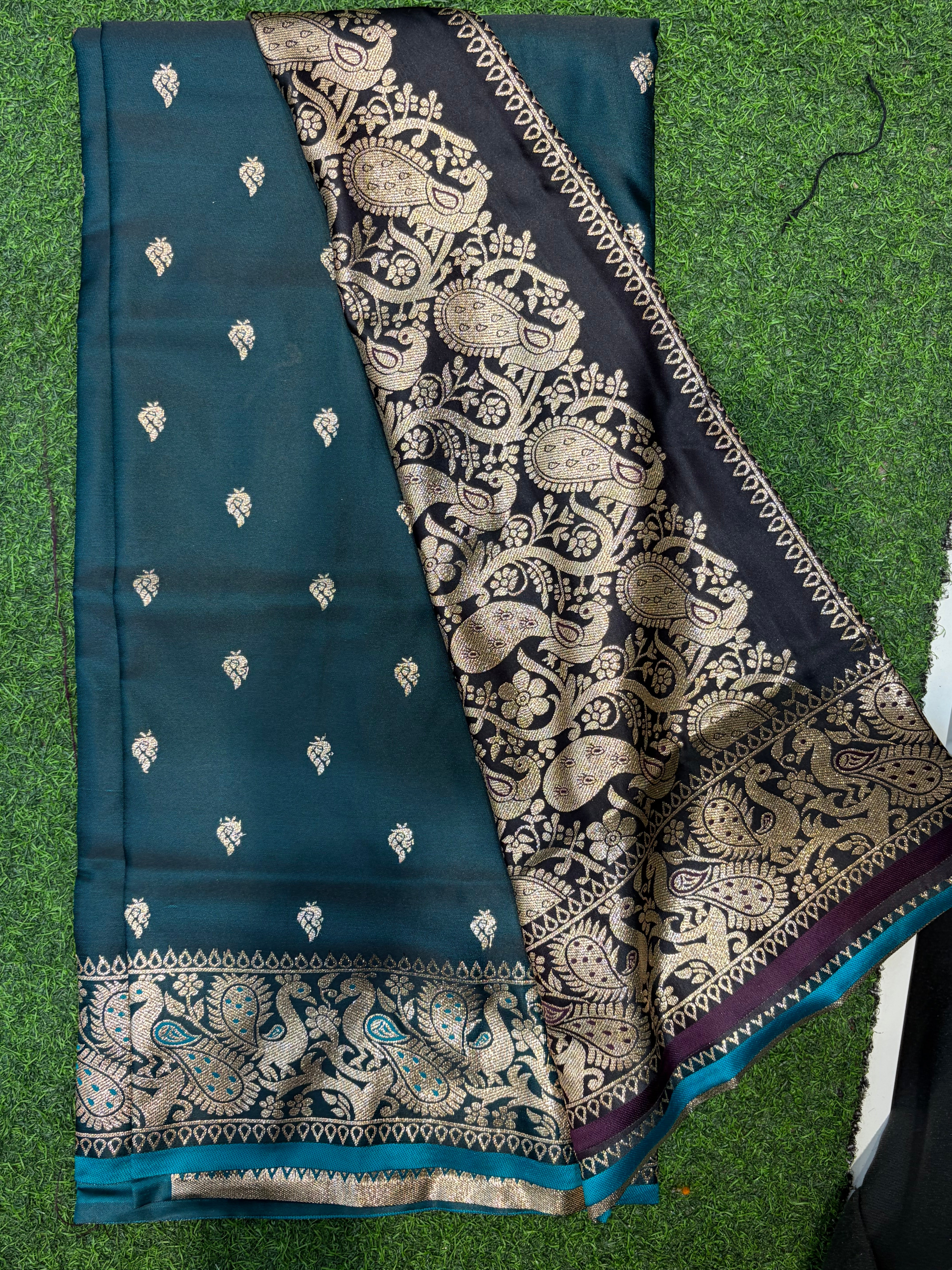 Saree-Banarasi Satin Silk